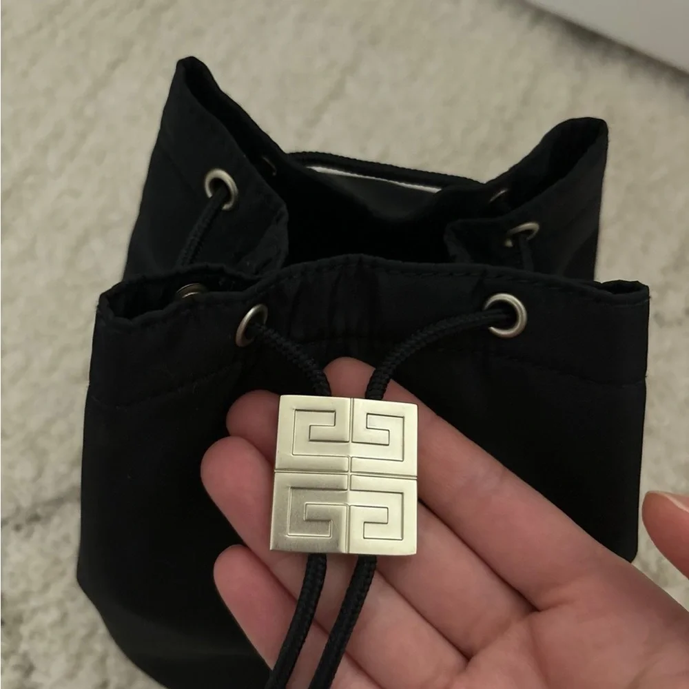 Givenchy Black Drawstring Pouch - Picture 3 of 6